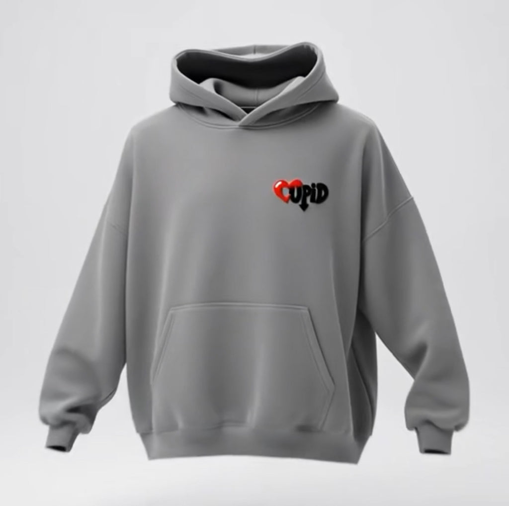 Cupid Grey Hoodie No.1
