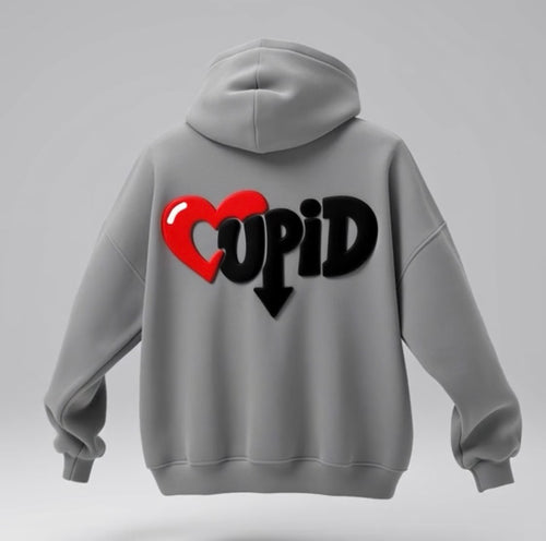 Cupid Grey Hoodie No.1